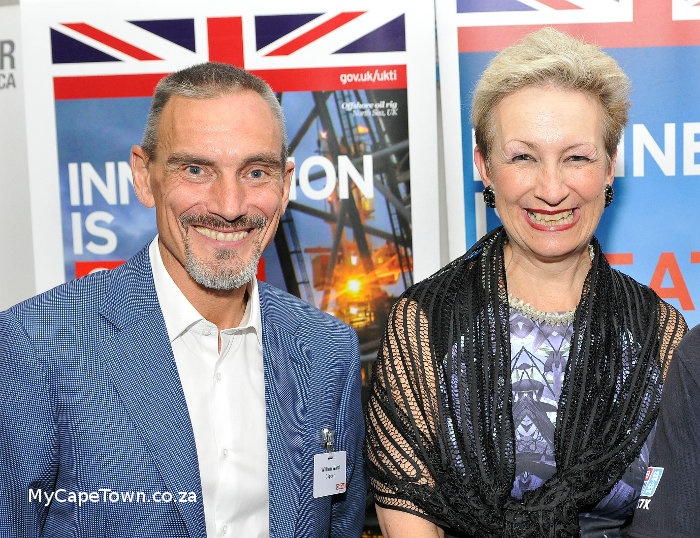 Clipper Race CEO William Ward & British High Commissioner Judith Macgregor